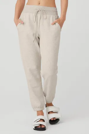 7/8 Easy Sweatpant - Oatmeal Heather