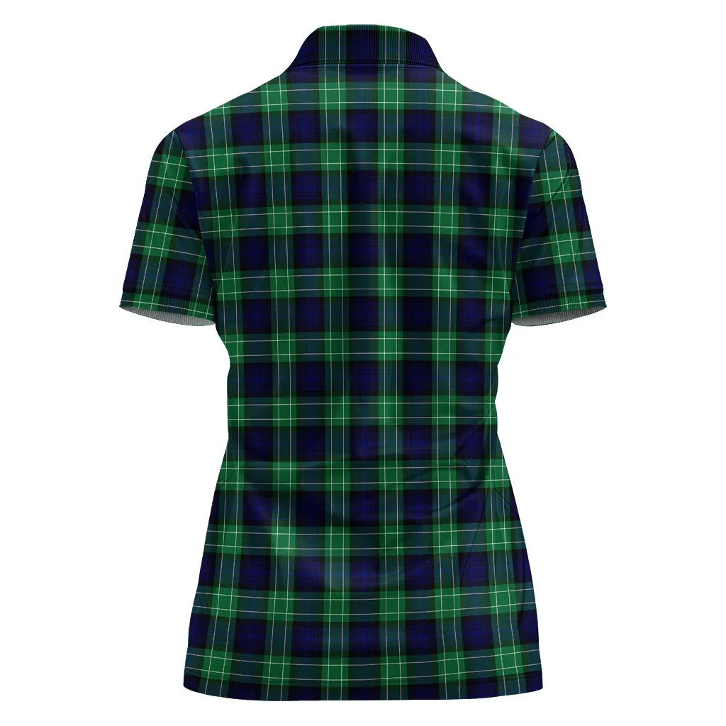 Abercrombie Tartan Polo Shirt with Family Crest For Women