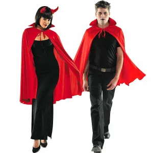 Adult Medium Length Red Cape