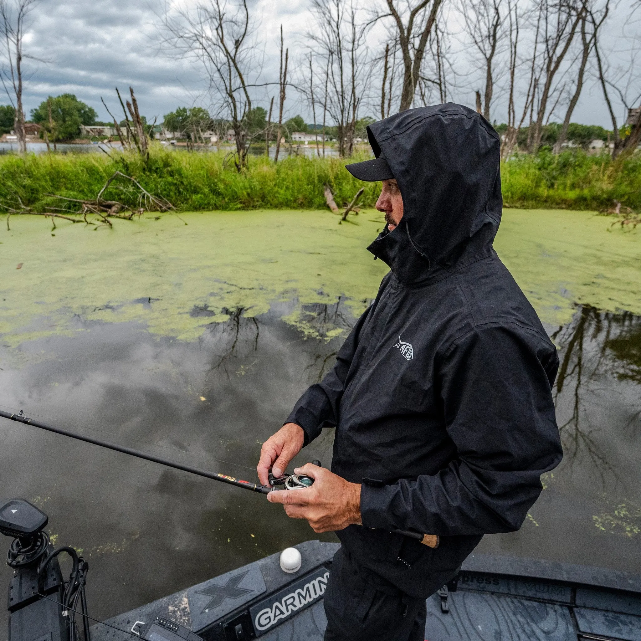 AFTCO Transformer Packable Fishing Jacket