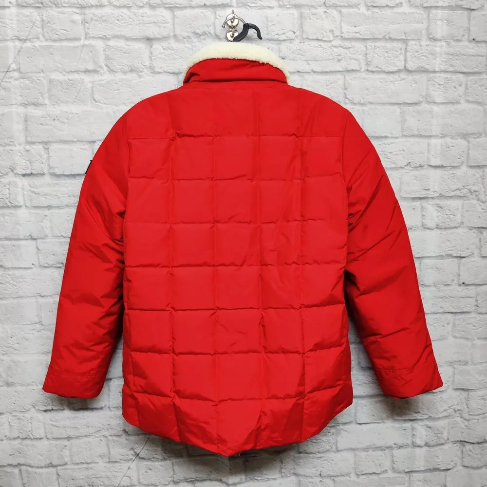 Aime Leon Dore x Woolrich Down Jacket - Red Wine