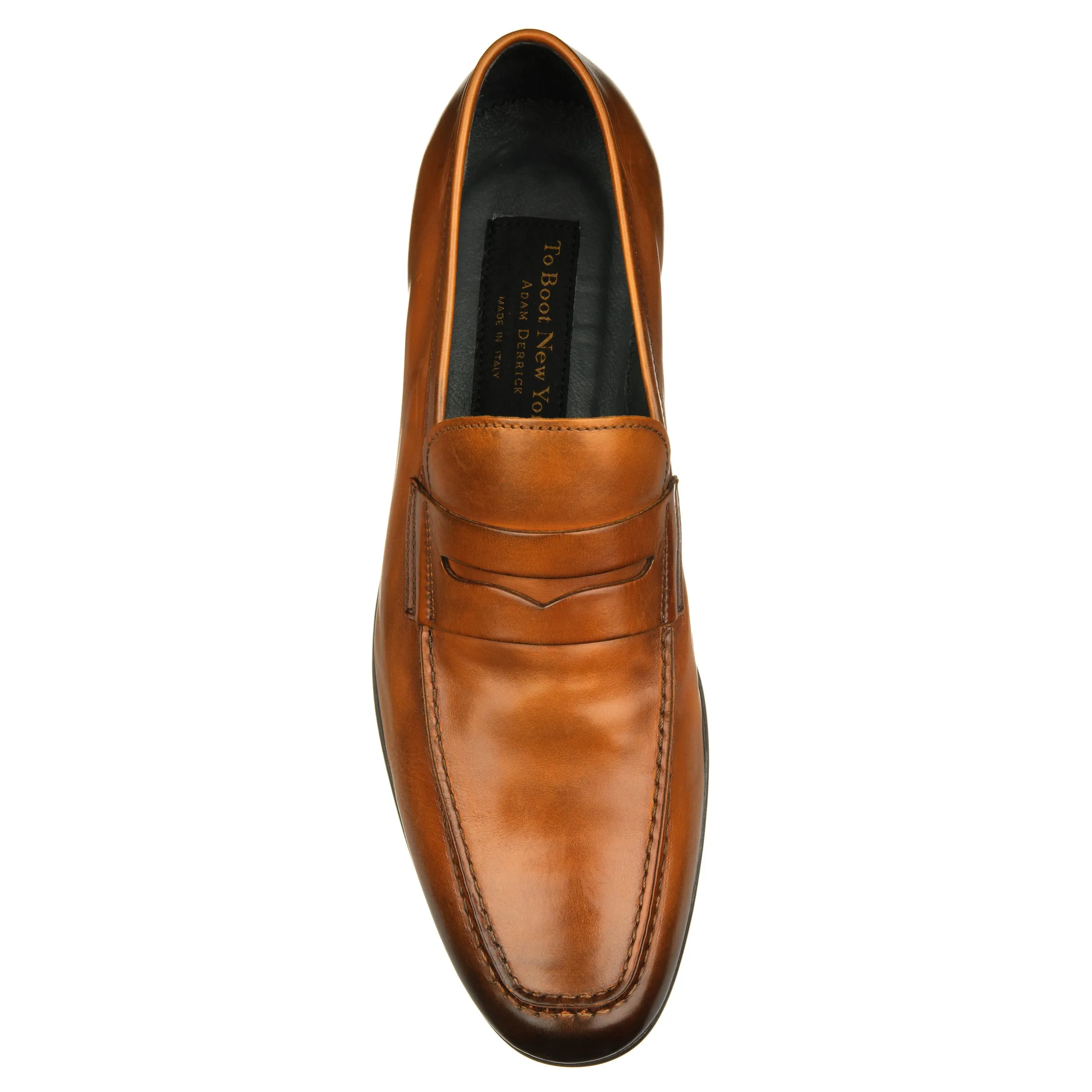 Alek Cognac Penny Loafer