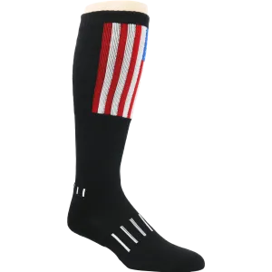 American Flag Block - Moxy Deadlift Socks