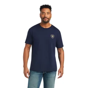 Ariat Men's Midnight Navy Monument Sunset T-Shirt