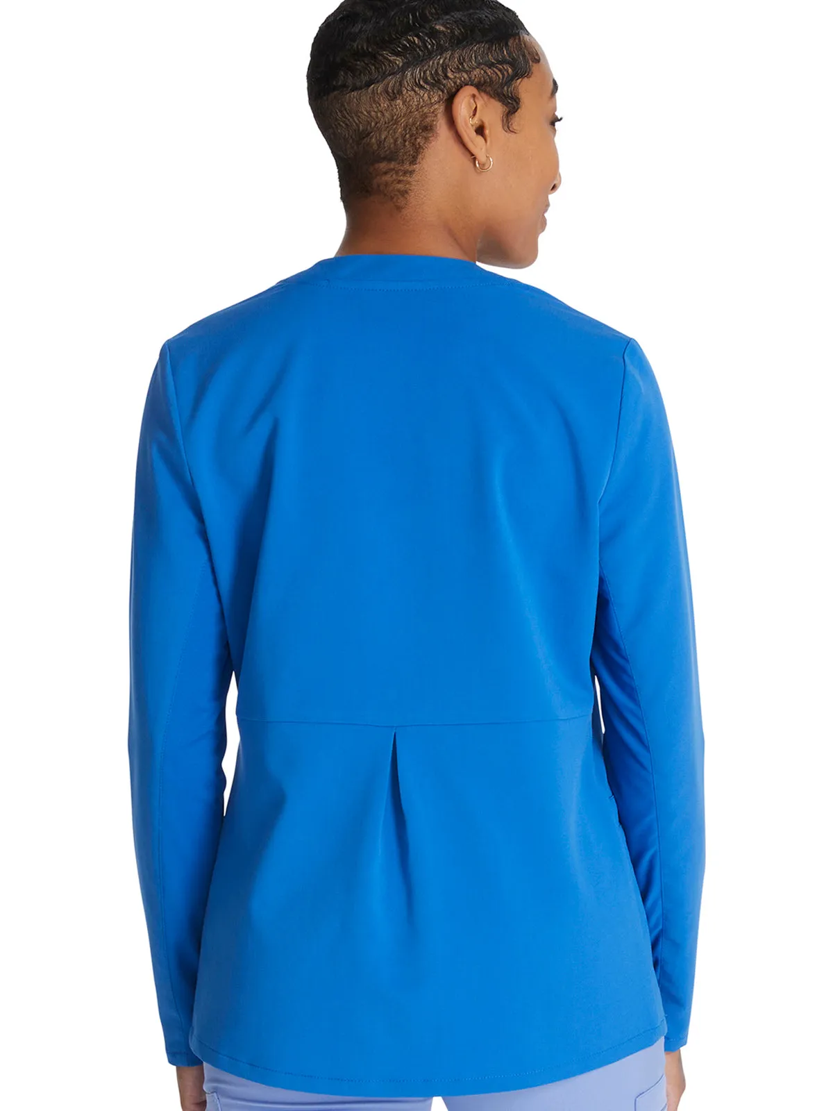 Atmos - Women's 2 Pocket Zip Front Scrub Jacket