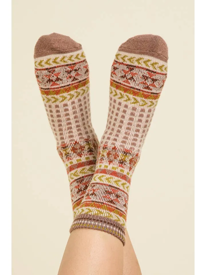 Aztec Crew Socks