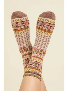 Aztec Crew Socks