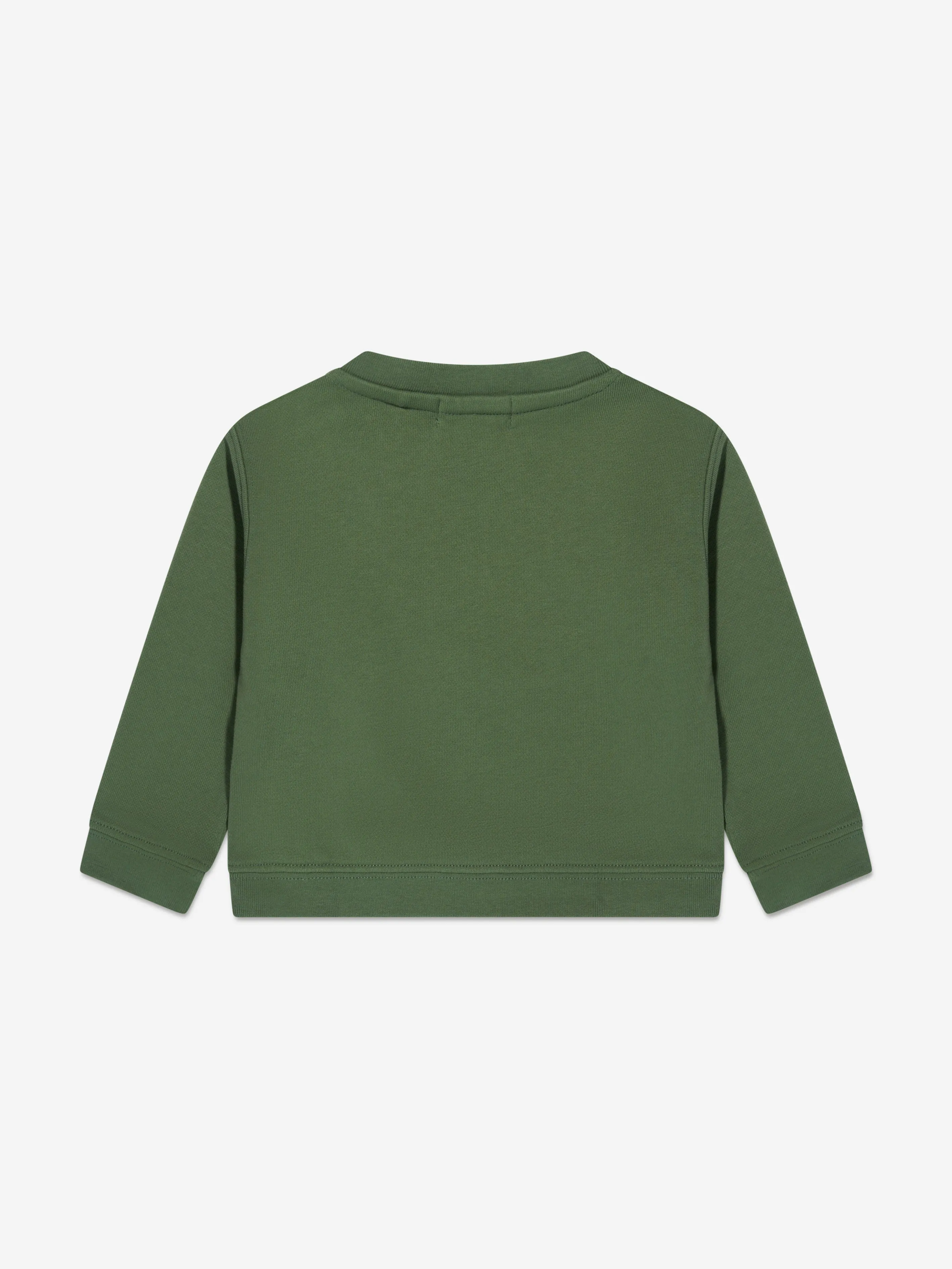 Baby Boys Bear Sweatshirt in Green