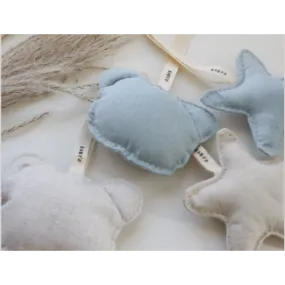 Baby-O Stitched Linen Teddy Plushies