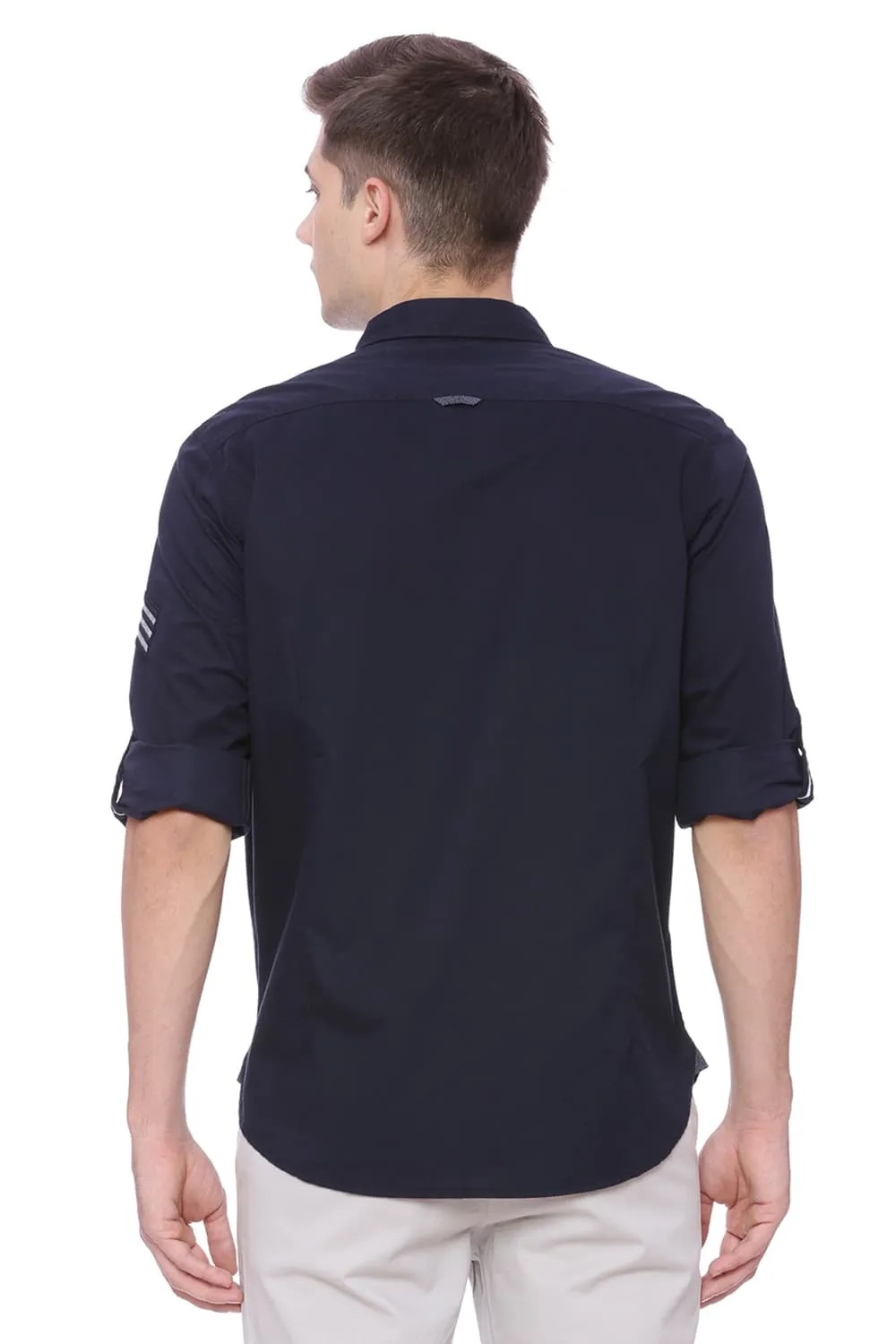 Basics Slim Fit Twill Shirt