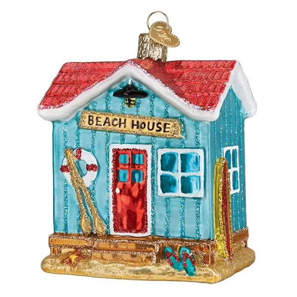 Beach House Ornament