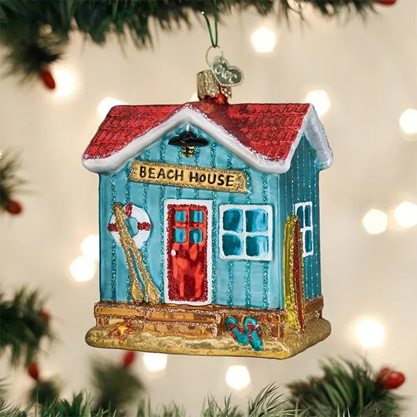 Beach House Ornament