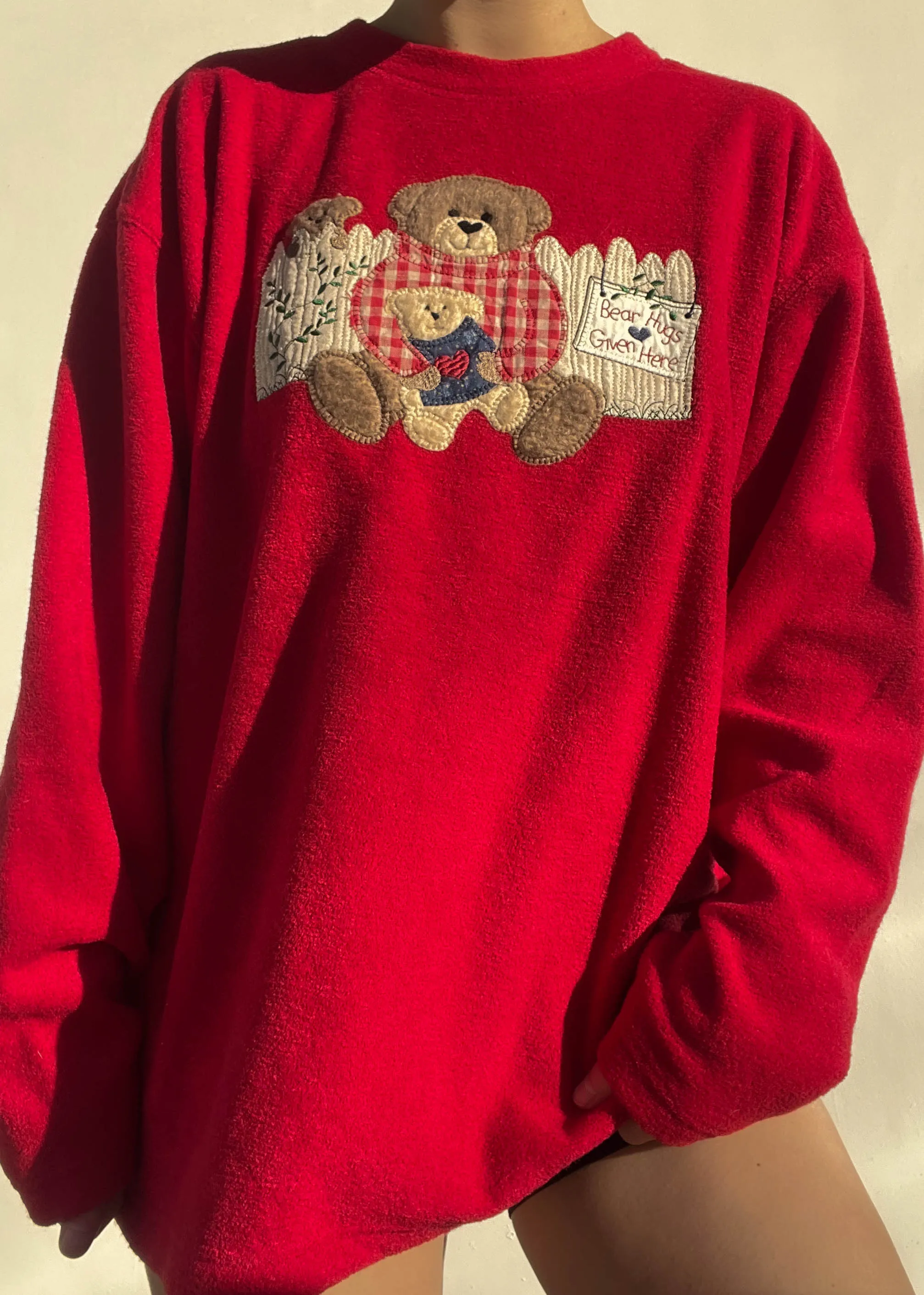 Bear Hugs Fleece Pullover (L)