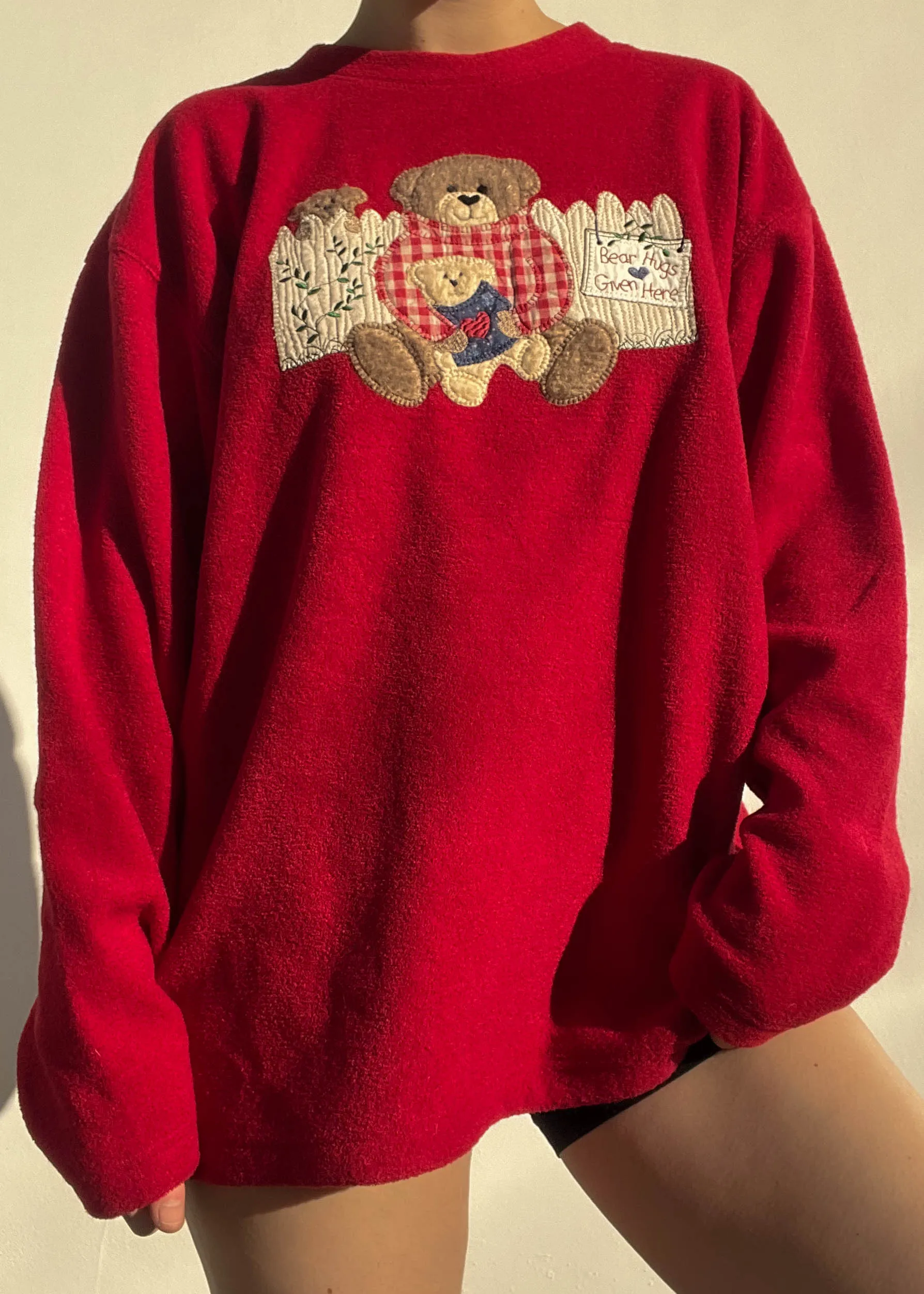 Bear Hugs Fleece Pullover (L)