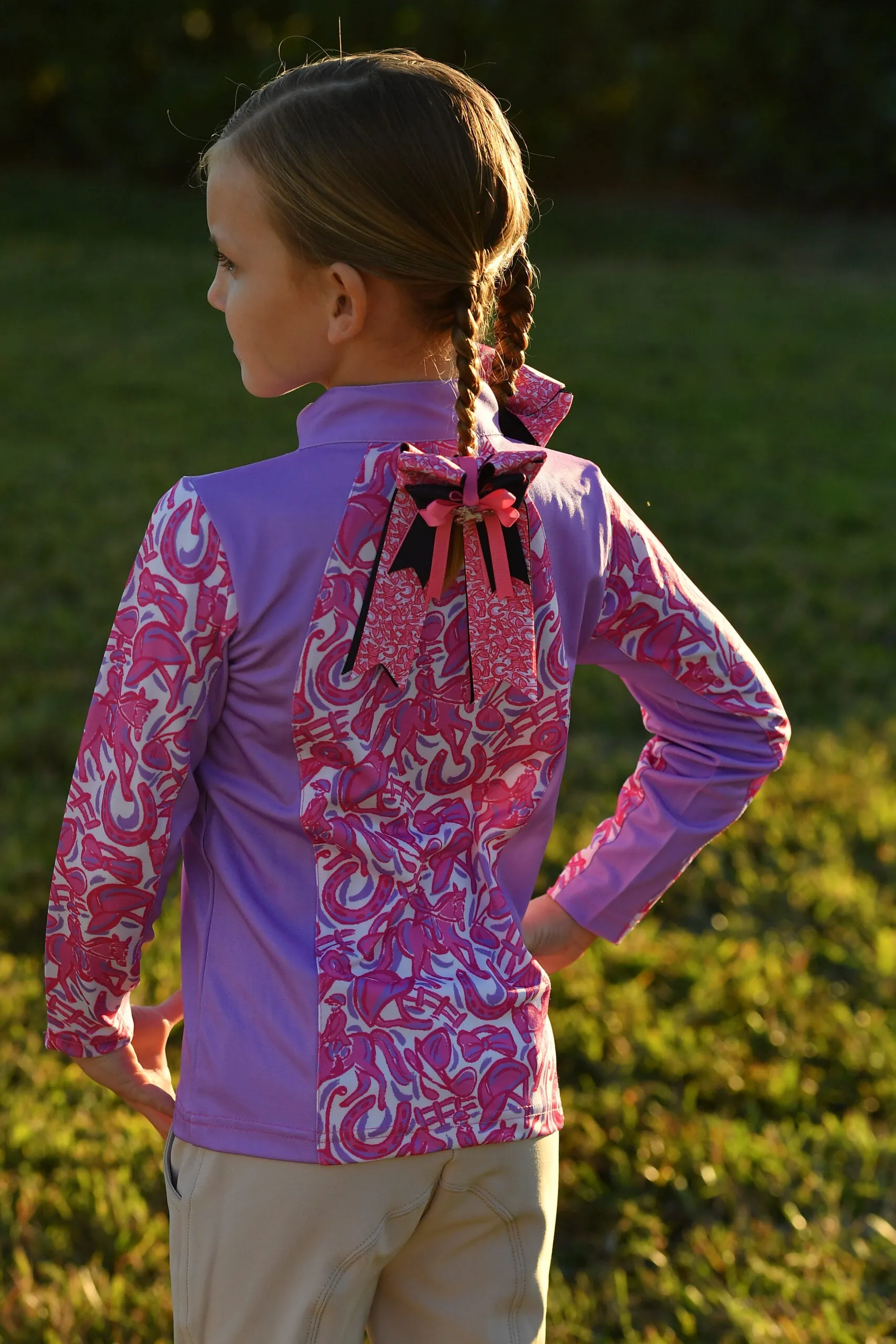 Belle & Bow | PINK | Fleece Pullover