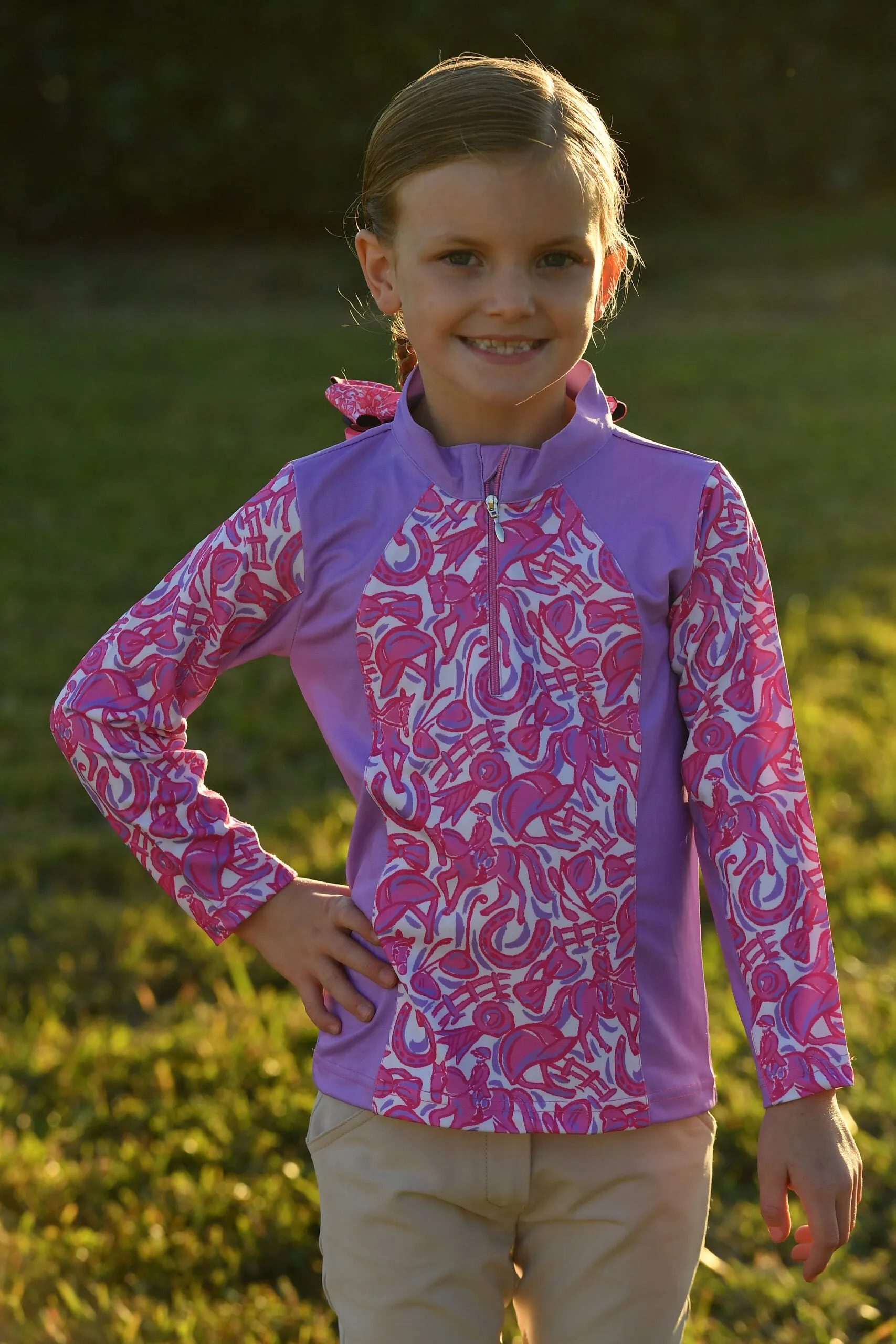 Belle & Bow | PINK | Fleece Pullover