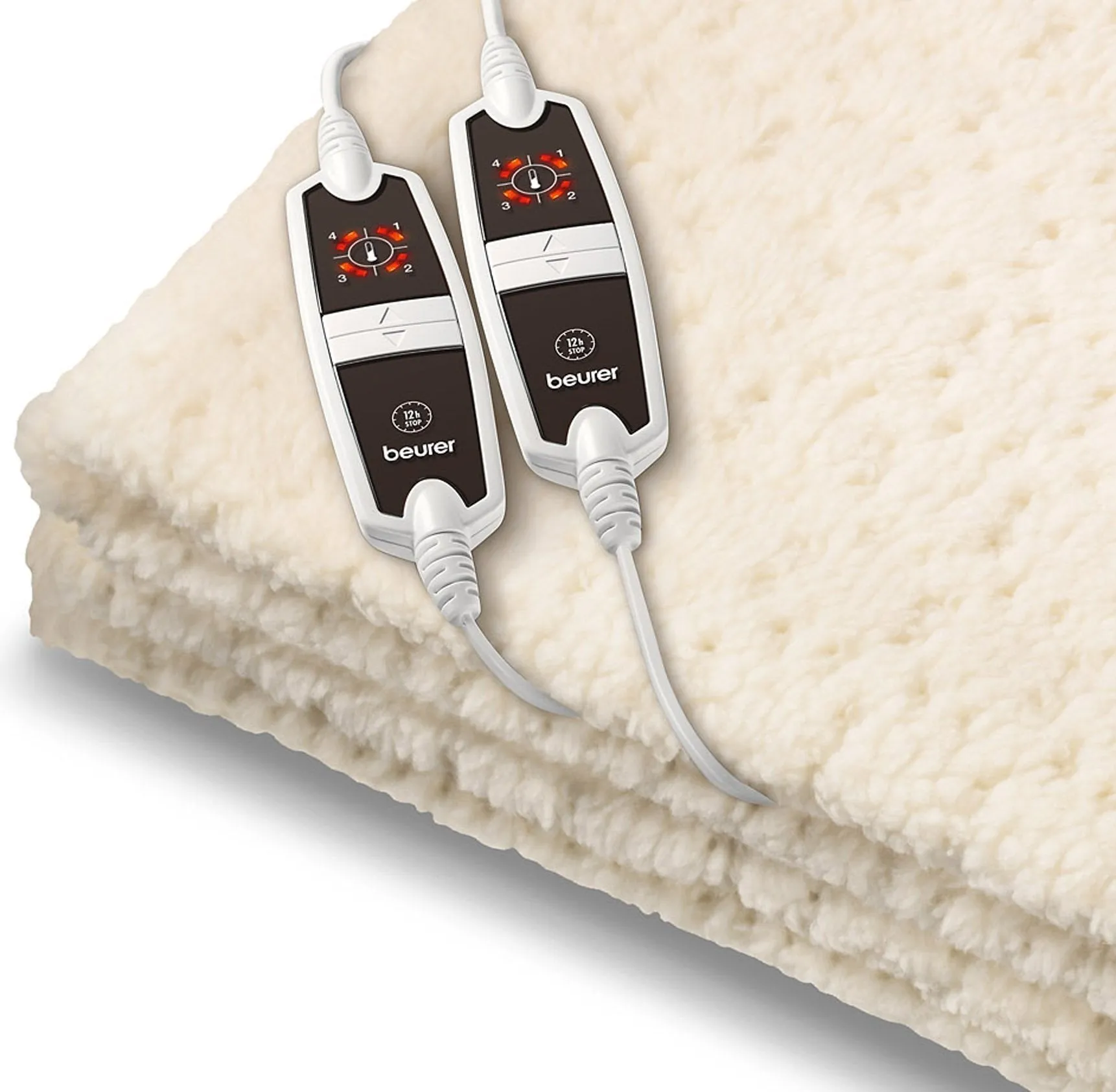 Beurer UB 56 Teddy Double heated under blanket for double bed with Germen technology & 5 years warranty.