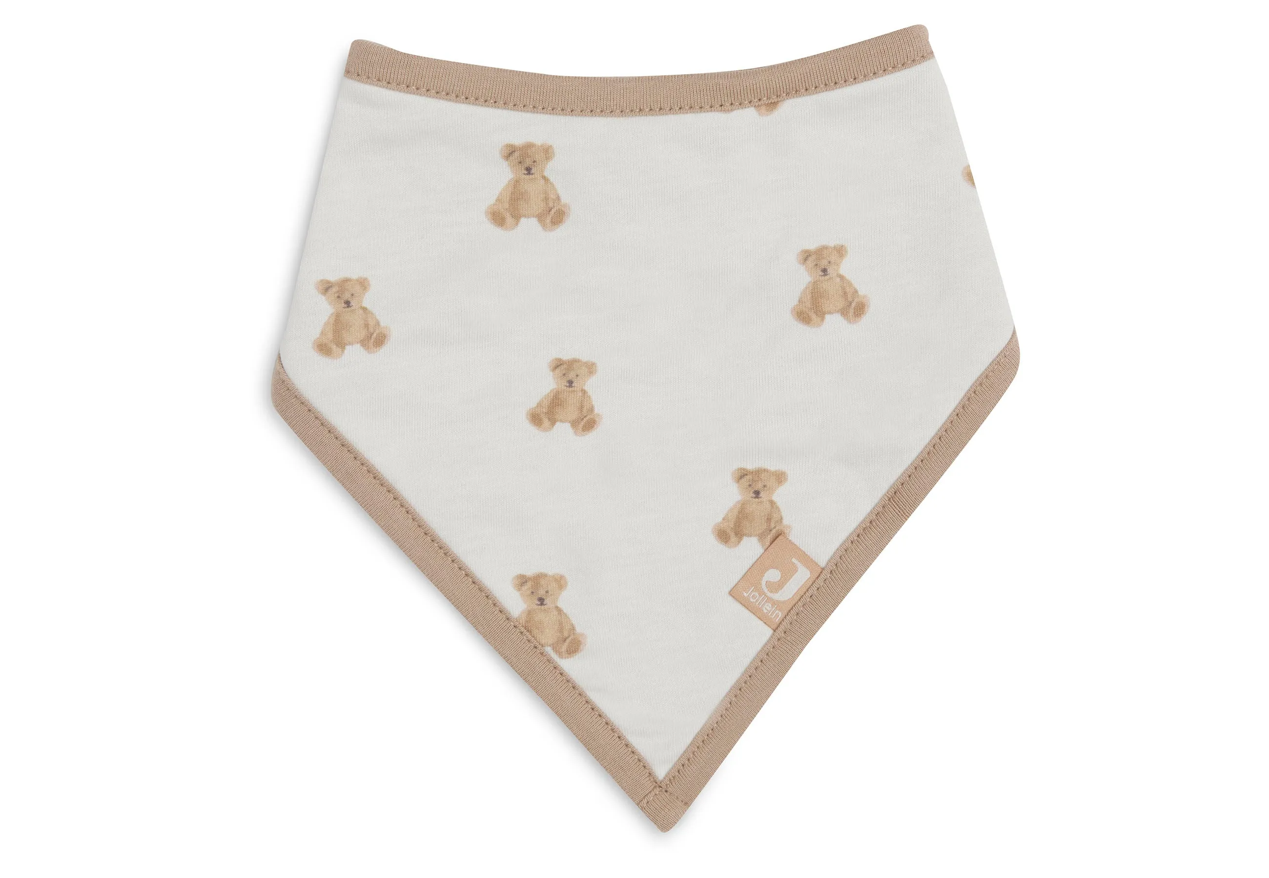 Bib Bandana - Teddy Bear - GOTS - 2 Pack