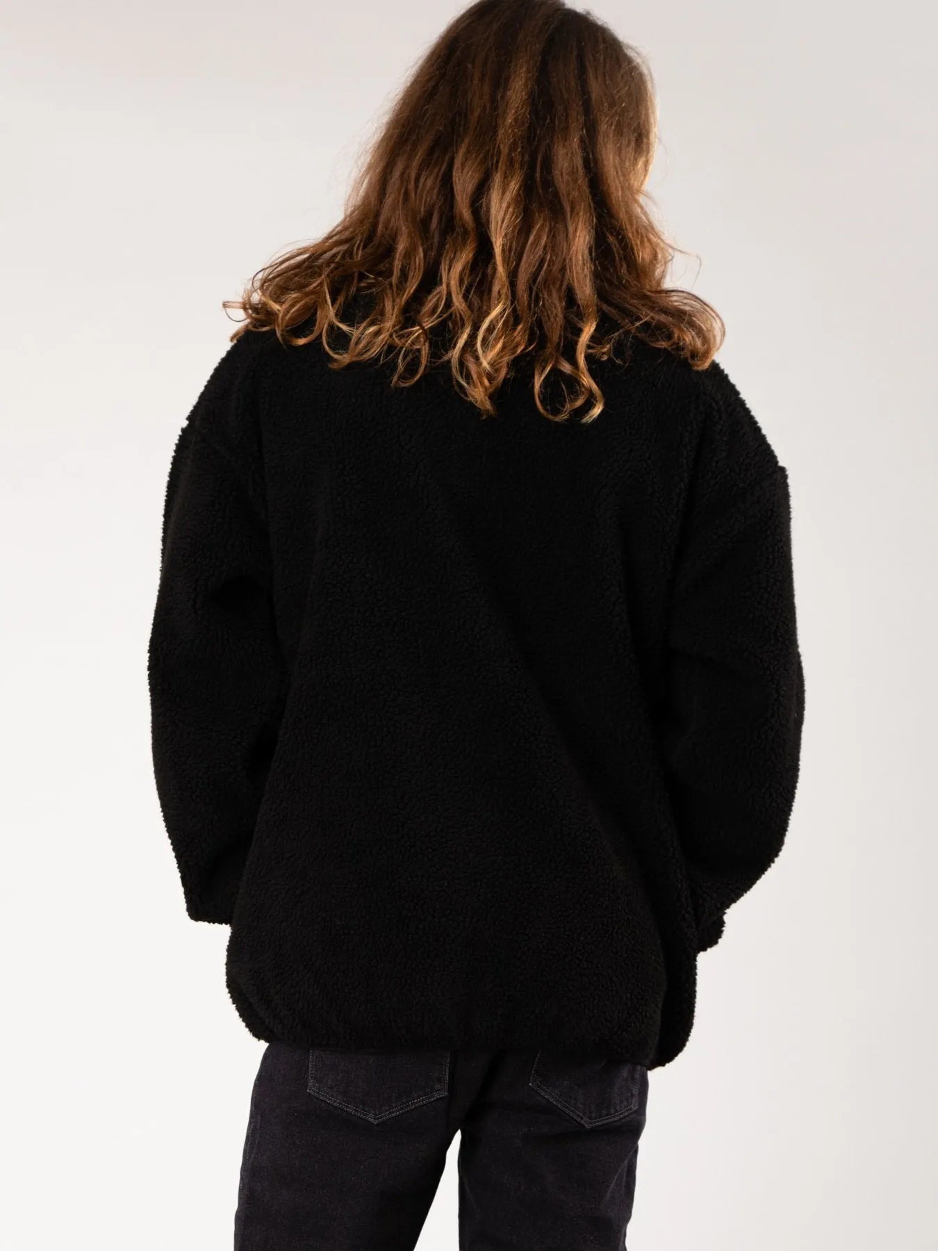 Big Ted Crew Fleece - Black