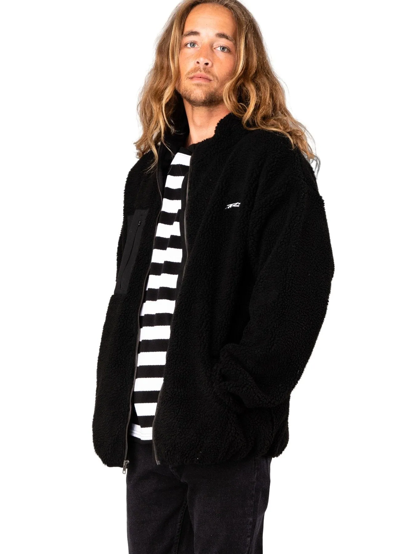 Big Ted Crew Fleece - Black