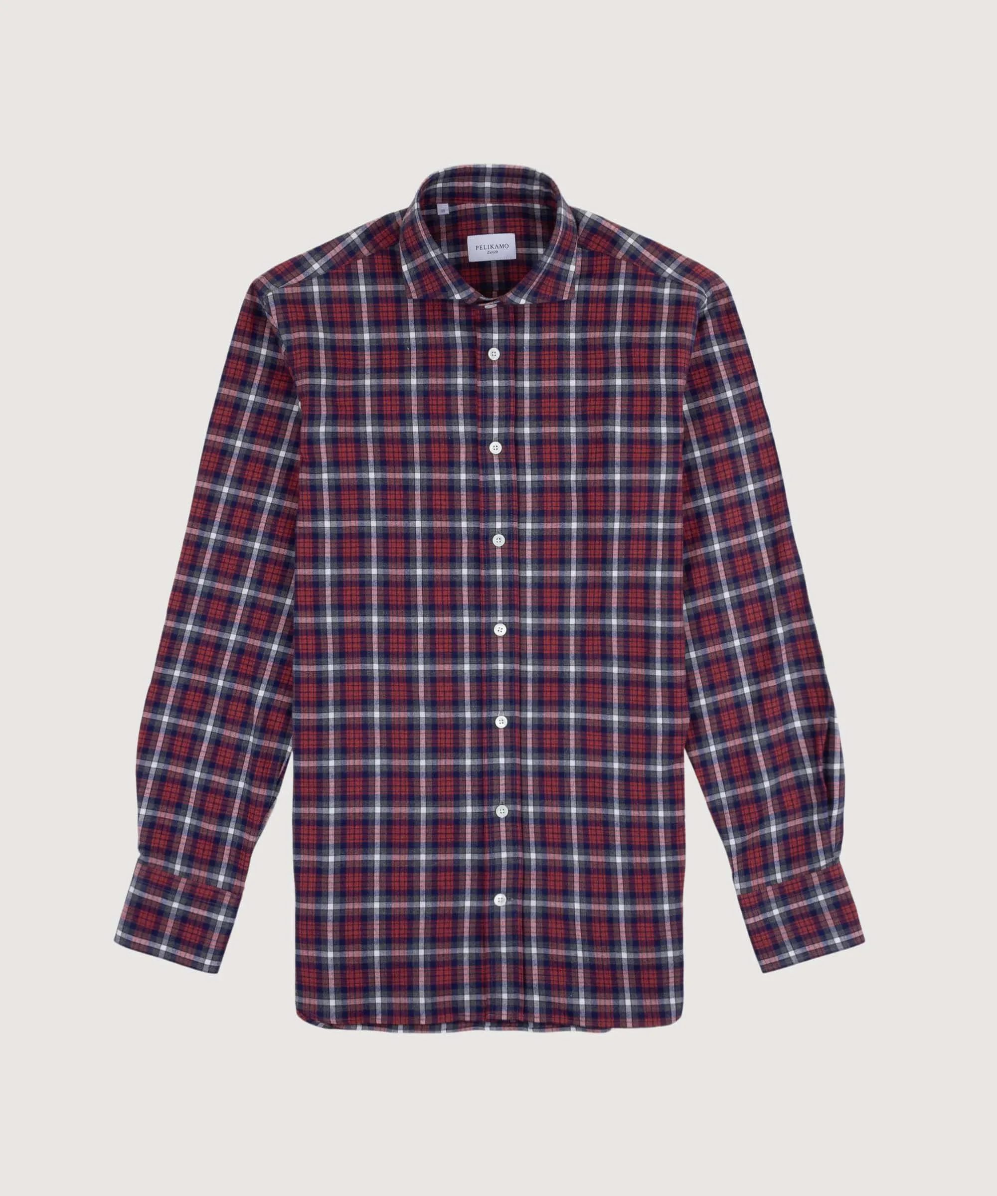 Casual Flannel Madras Shirt