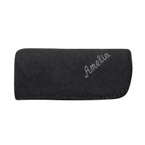 Charcoal Grey Personalised Fleece Luxury Dog Blanket