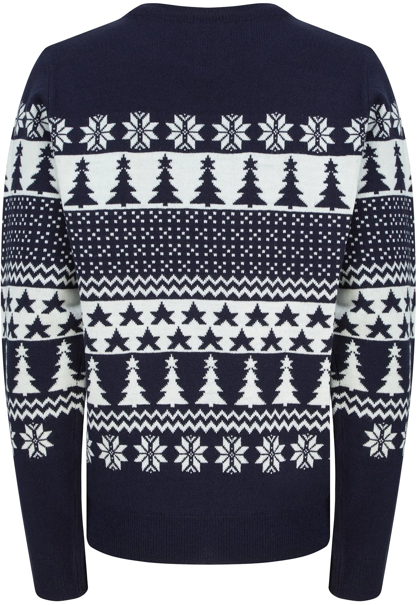 Christmas Xmas Tree Womens Christmas Jumper - Ink