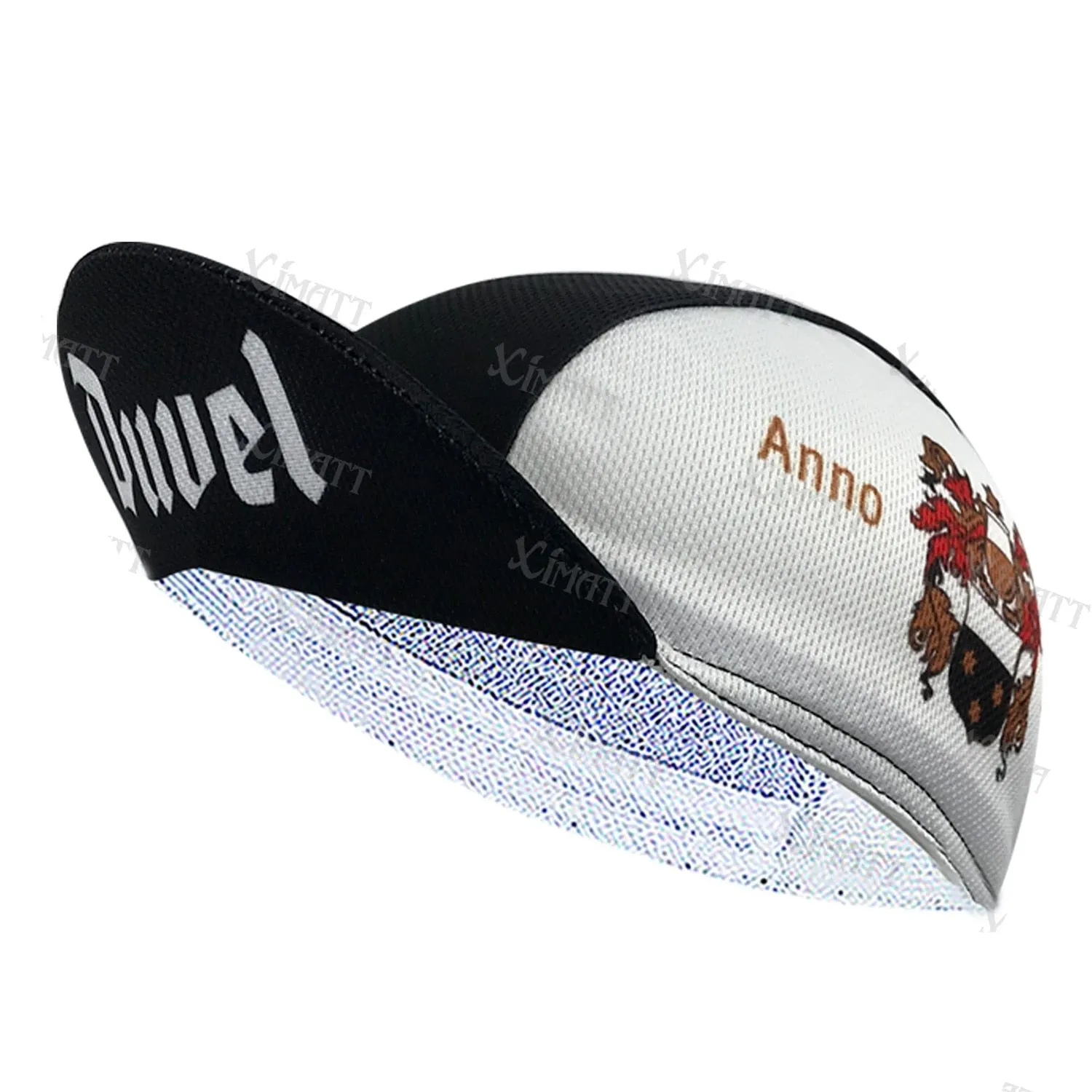 Classic Retro Beer Cycling Caps Cool Quick Drying Sun Visor White Black Red Men's And Women's Wear Bicycle Balaclava