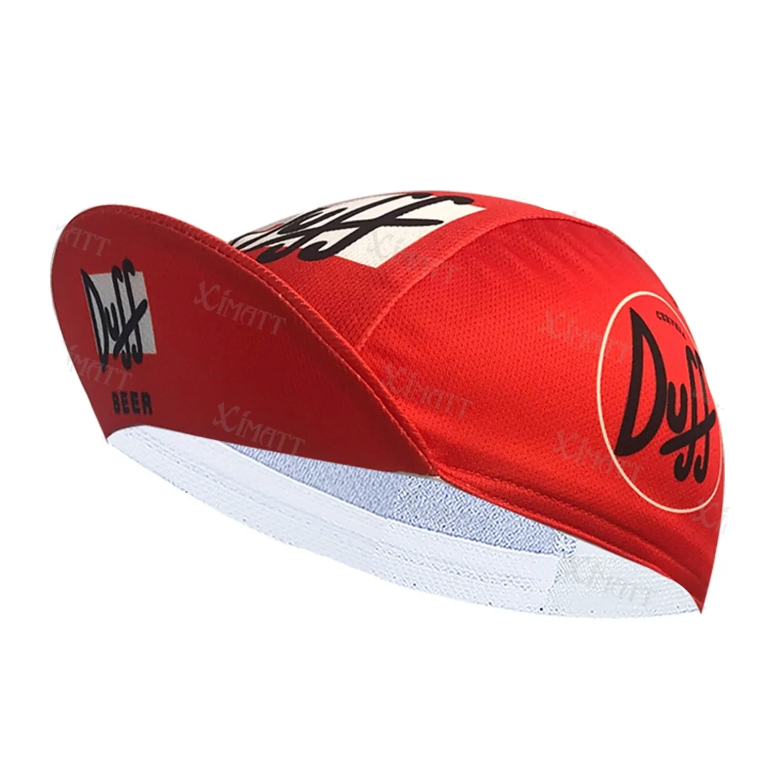 Classic Retro Beer Cycling Caps Cool Quick Drying Sun Visor White Black Red Men's And Women's Wear Bicycle Balaclava