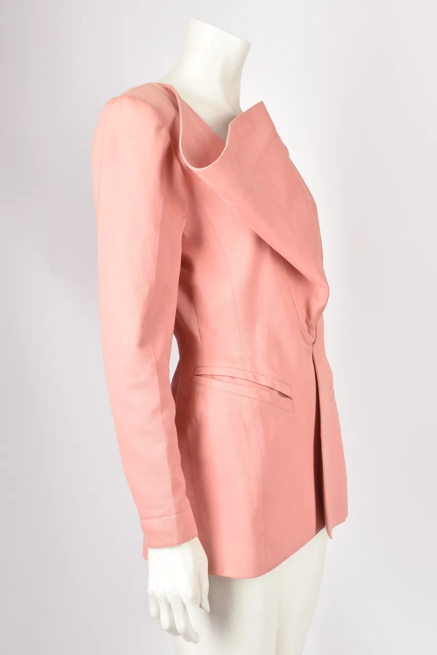 CLAUDE MONTANA PINK JACKET S/S 1988