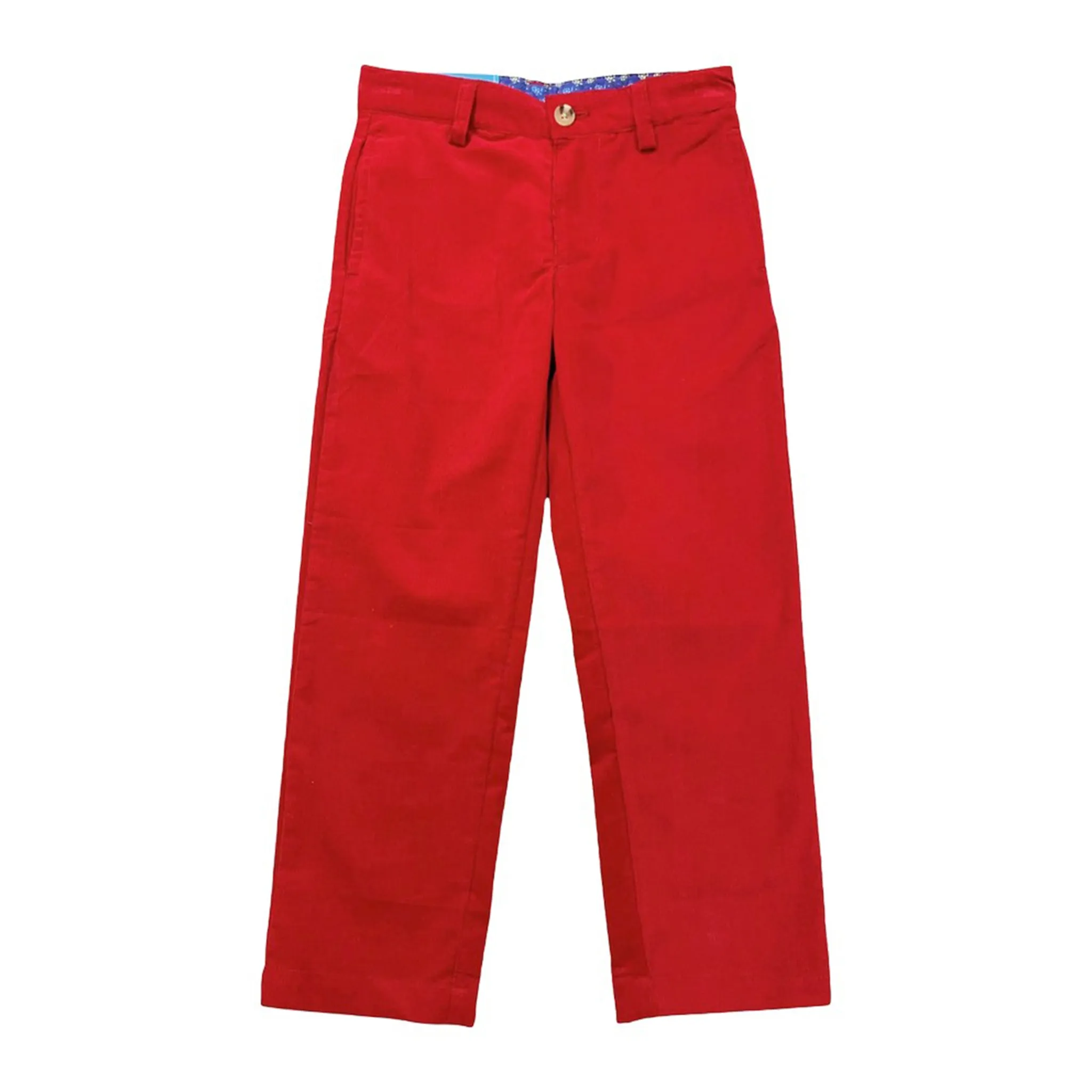 Corduroy Champ Pants - Red - FINAL SALE