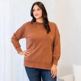 Cozy Pullover, Caramel