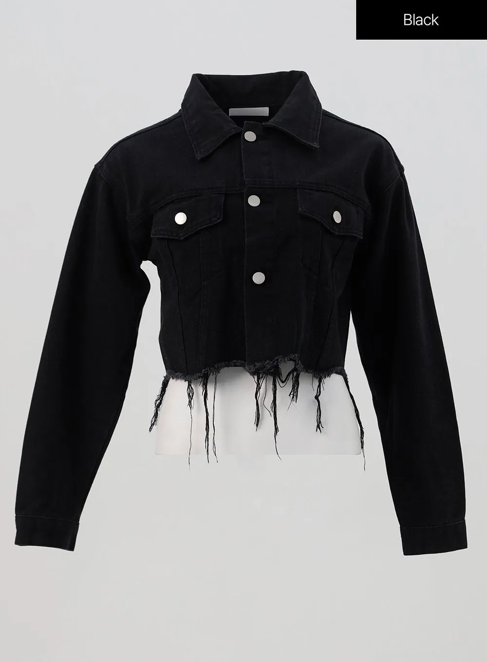 Crop Collar Jacket IS327