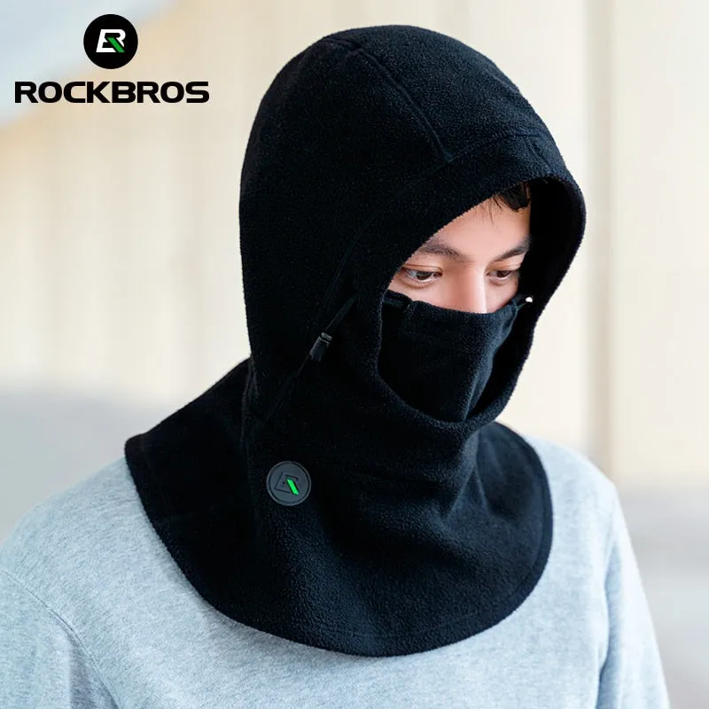 Cycling Scarf Winter Full Face Cover Balaclava Breathable Windproof Warm Hat Cold Padded Hood Mask Moto Helmet Liner