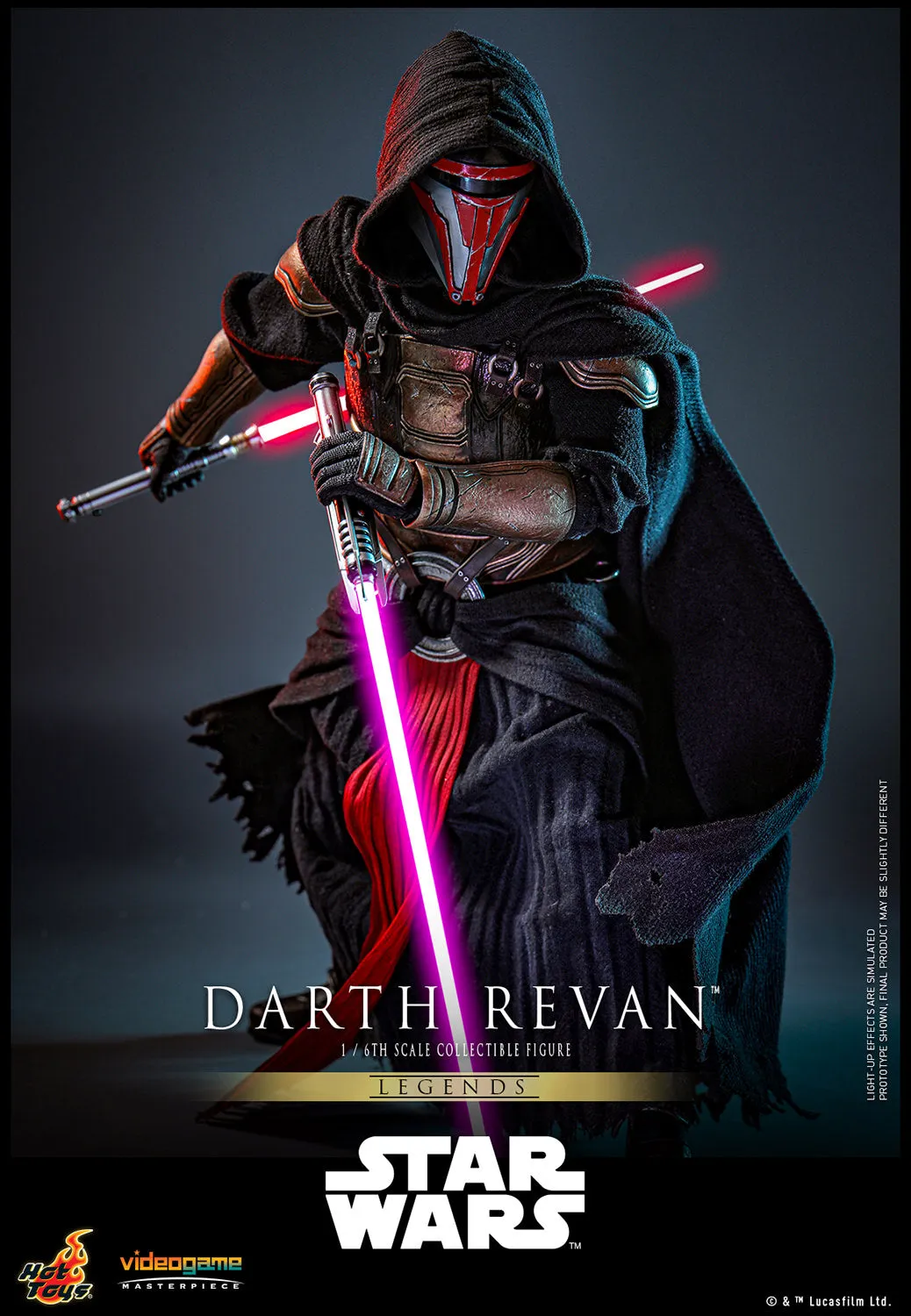 Darth Revan Sixth Scale Figure by Hot Toys