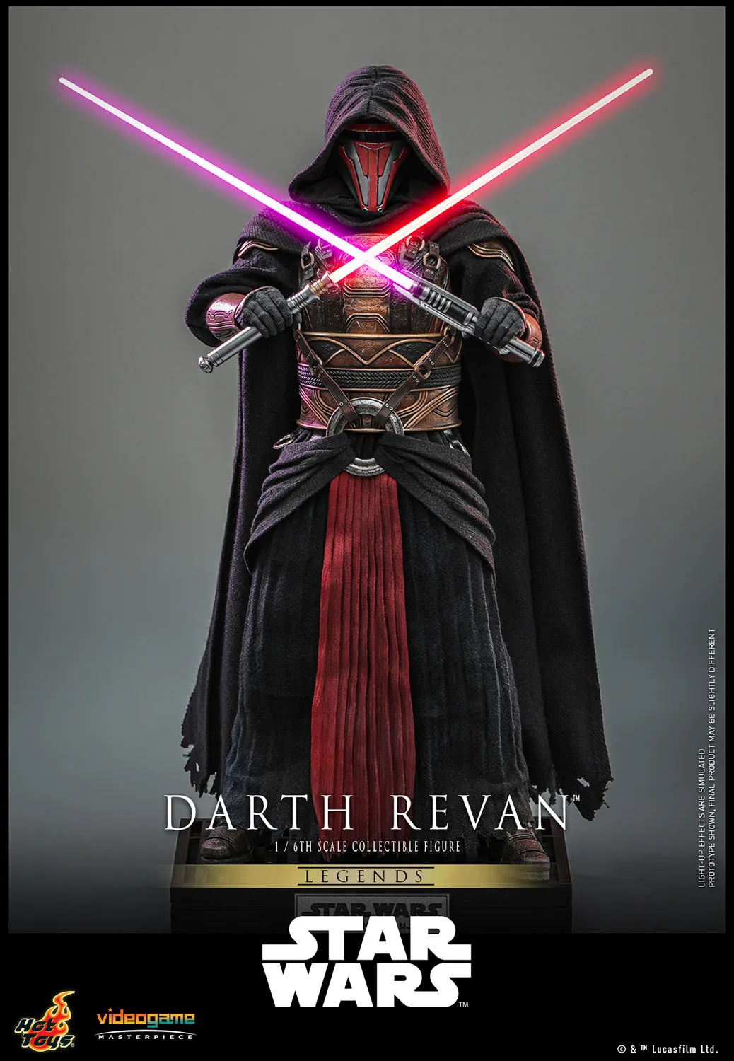 Darth Revan Sixth Scale Figure by Hot Toys