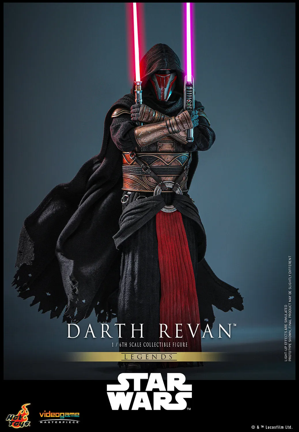 Darth Revan Sixth Scale Figure by Hot Toys