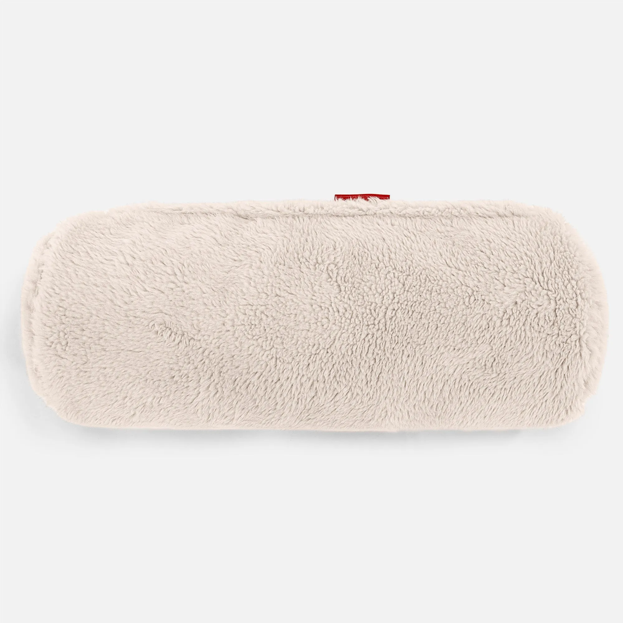 Decorative Bolster Cushion Cover 20 x 55cm - Teddy Faux Fur Cream