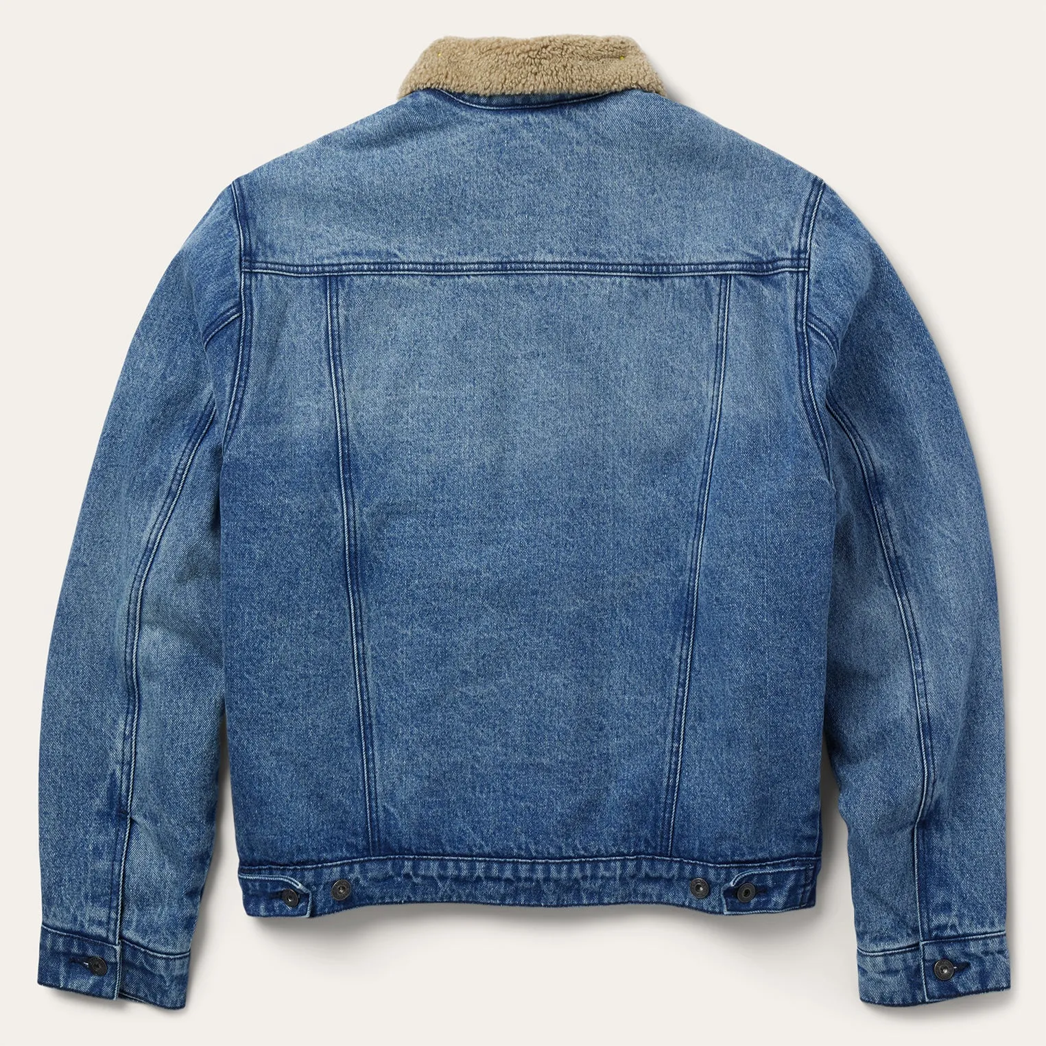 Denim Sherpa Jacket