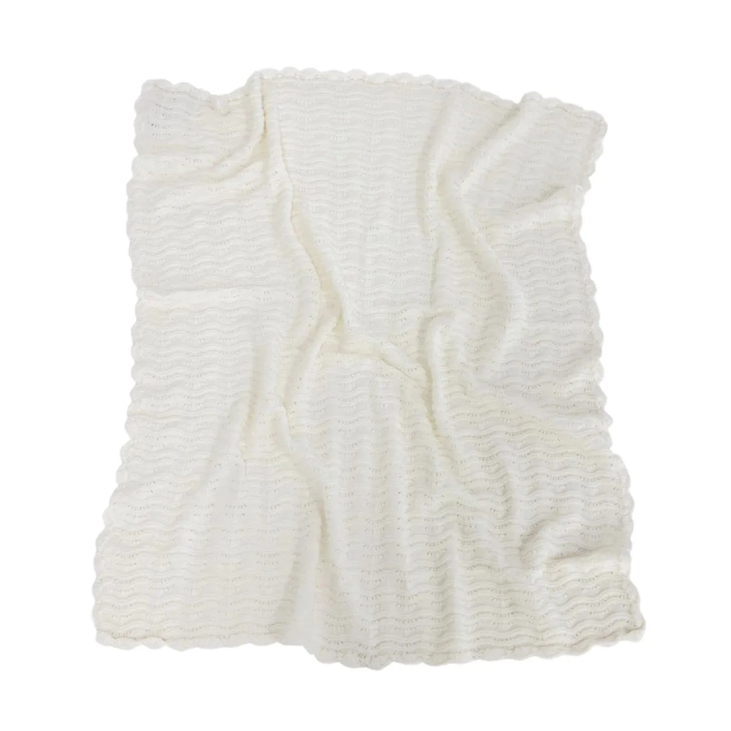 Di Lusso Living - Baby Blanket Harper Ivory