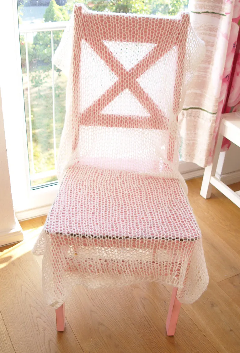 DIY: Strickanleitung für eine Stola aus weichem Baby Alpaka von Lanartus