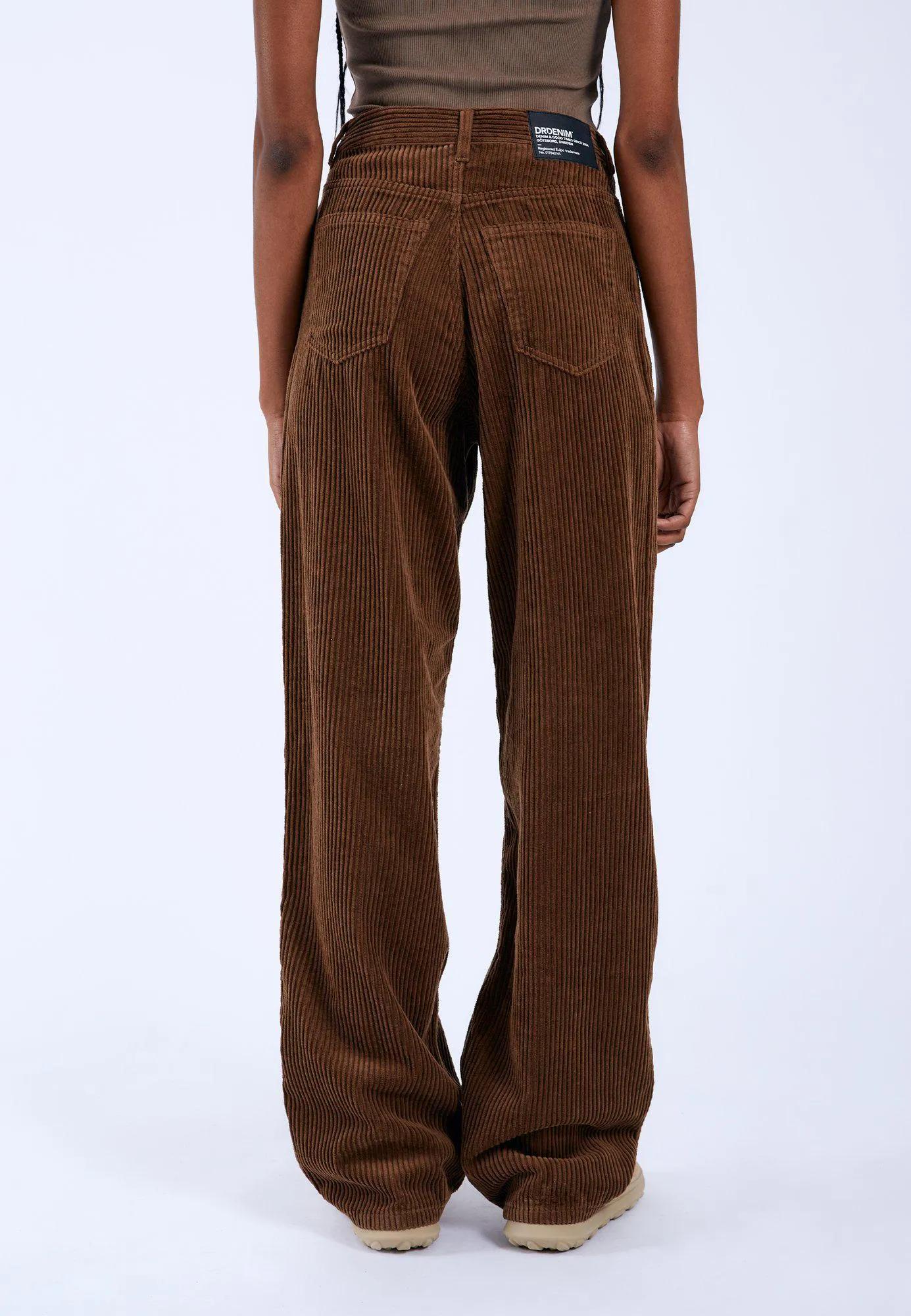 DONNA PANT (Brown Cord)