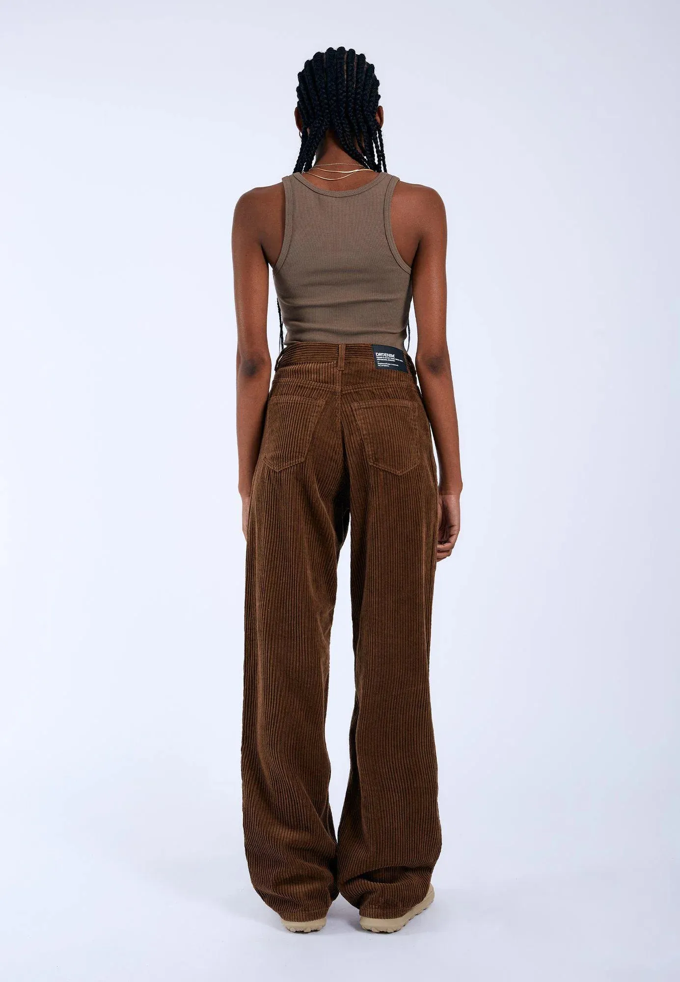 DONNA PANT (Brown Cord)