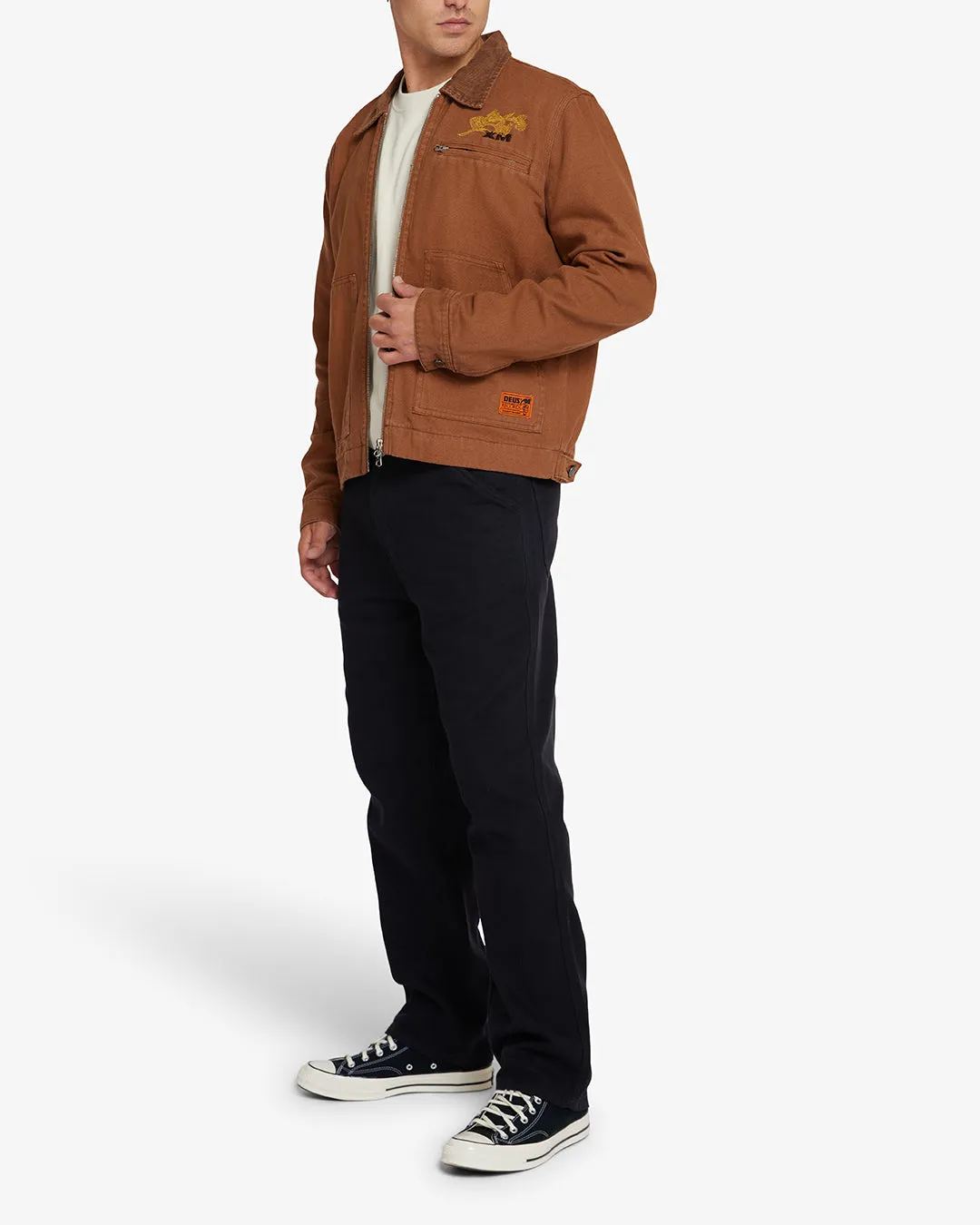 DUSTY OD JACKET - TOFFEE BROWN