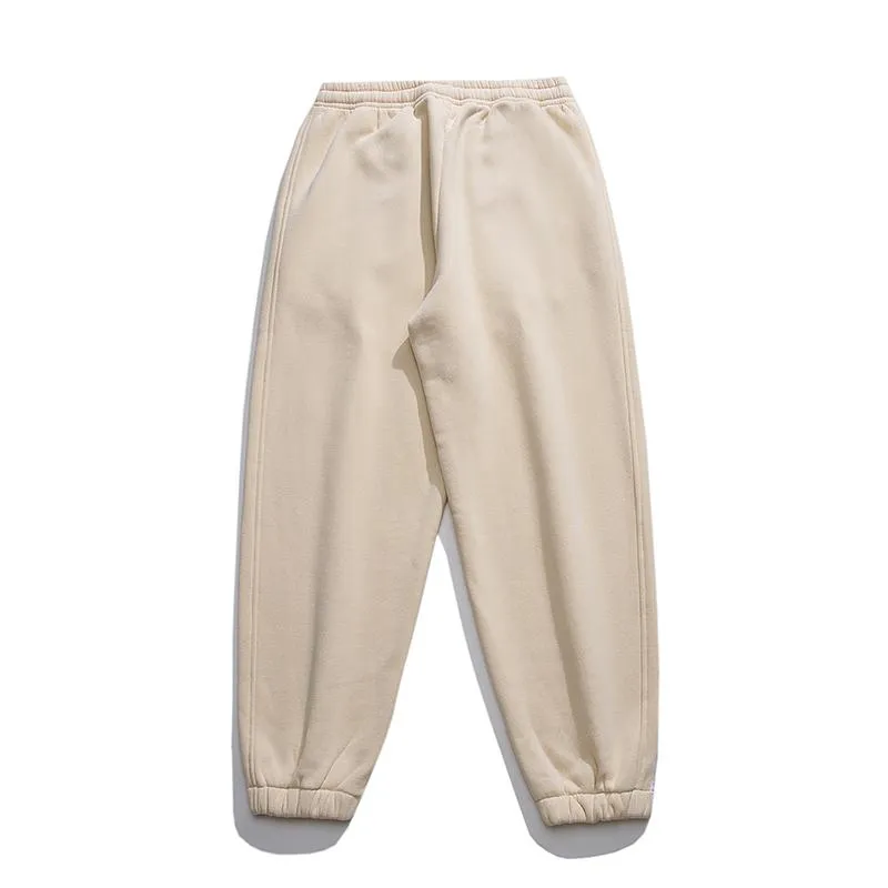 Elastic Waist Versatile Tapered Sweatpant