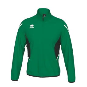 ERREA CHRISTOPHER FULL ZIP TRACK JACKET GREEN BLACK WHITE