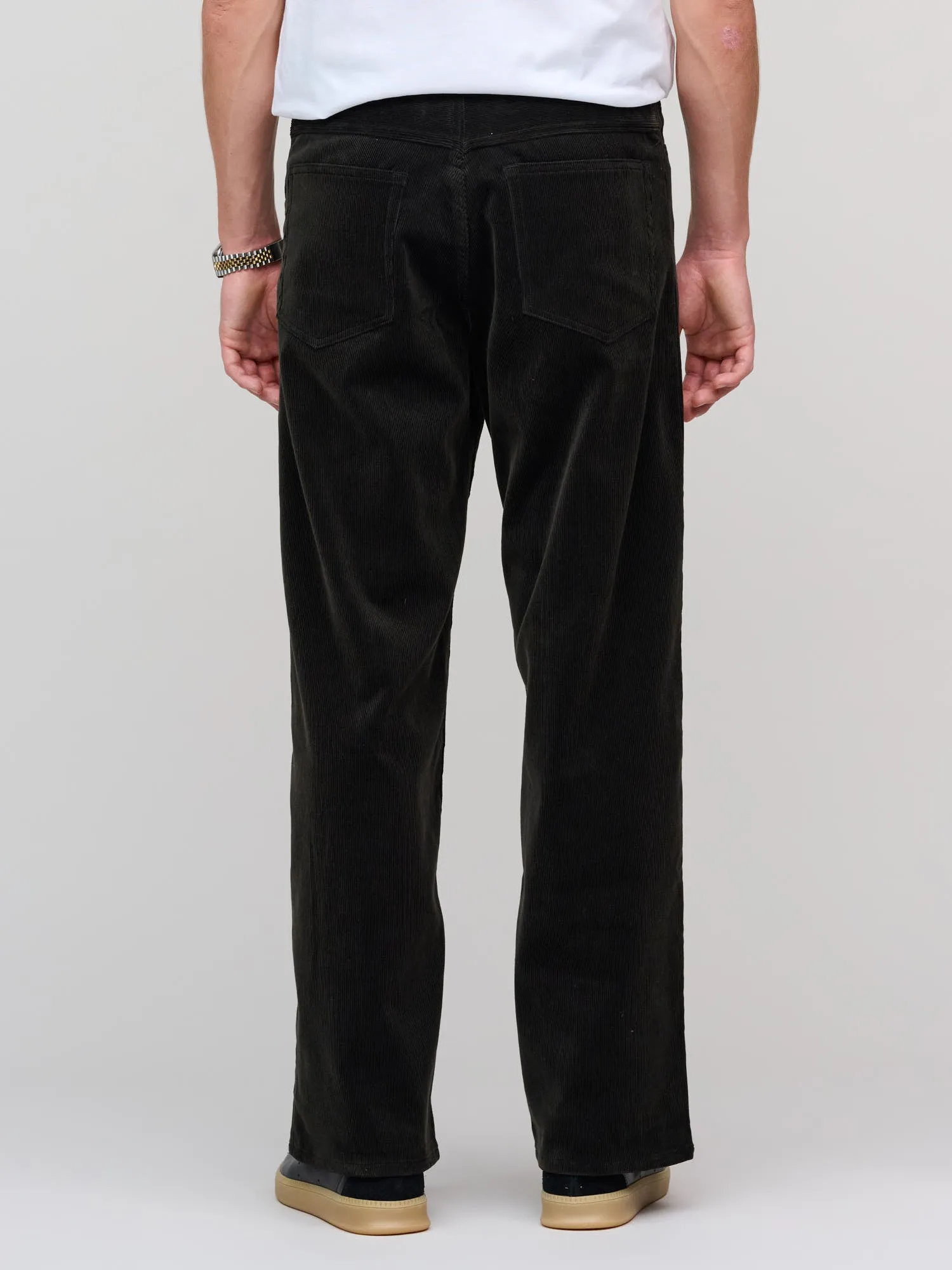 Finx Corduroy Pants, Dark Brown