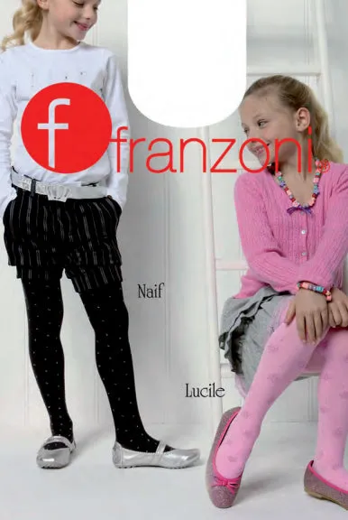 Franzoni Girls Naif Opaque Sparkly Tights