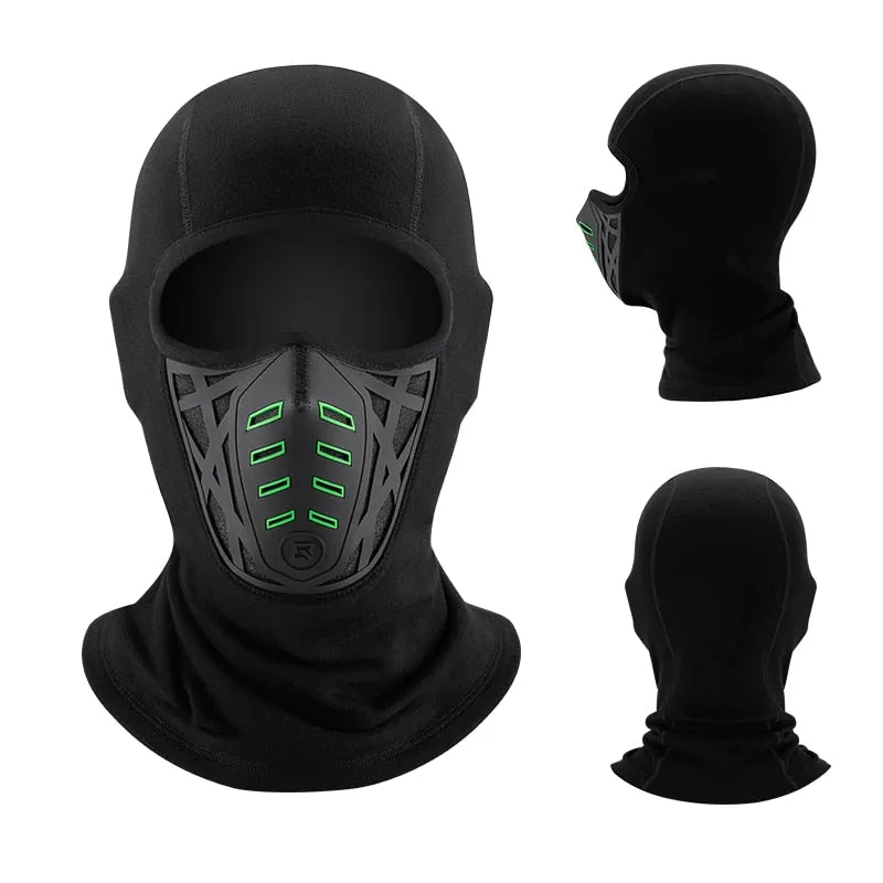 Full Face Scarf Winter Thermal Bike Head Fleece Hat Warmer Windproof Balaclava Breathable Cycling Mask Bicycle Headwear