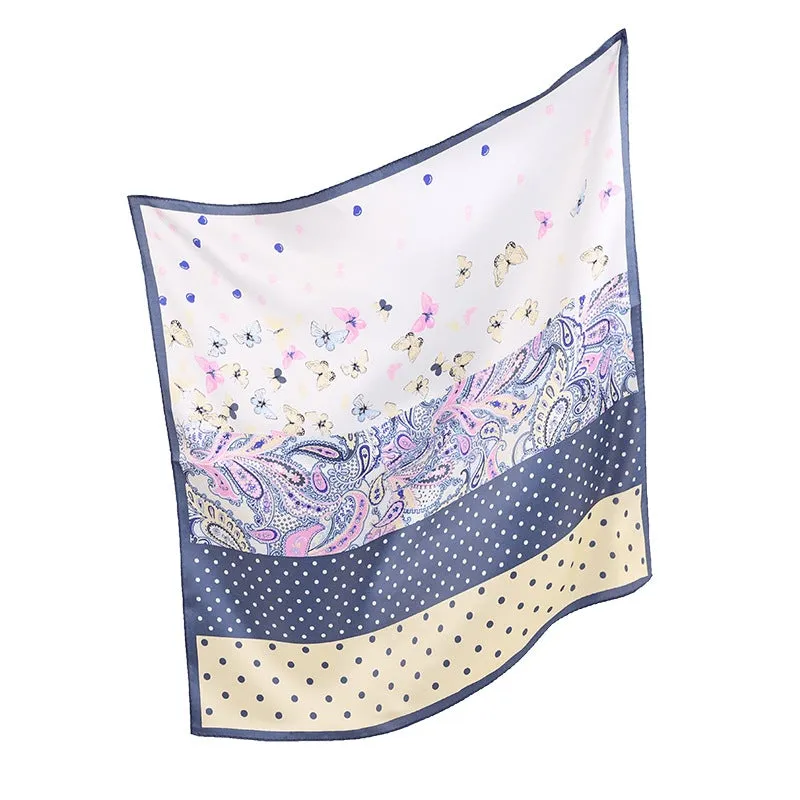 Garden Charmeuse Silk Scarf 53